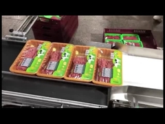 上部バーコードの日付QRコードのための平らなプリンター ラベルのアプリケーター