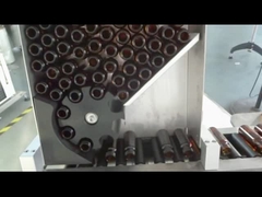 YM215 plasitcの管のステッカーのガラスびんのラベルのアプリケーターのための自動ハーブのガラス ガラスびんの分類機械